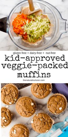 Veggie Muffins, Muffins Gluten Free, Healthy Muffin Recipes, Kid Snacks, Healthy Lunchbox, Gluten Free Muffins, Healthy Muffins, Free Snacks