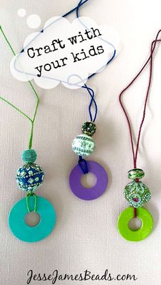 craft with your kids necklaces and beads