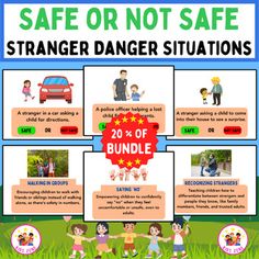 a poster with instructions on how to stay safe