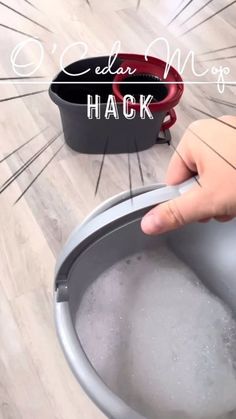 Mop And Bucket Storage, O Cedar Mop Bucket Hack, Where To Store Mop Bucket, Mop Bucket Storage Ideas, Mop Water Solution, Wall Mopping Solution, Floor Mopping Hacks, Mop Bucket Cleaning Solution, O Cedar Mop Cleaning Solution