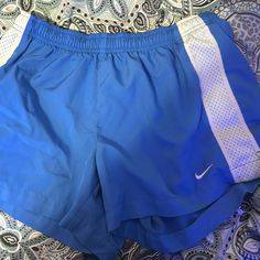 Never Worn, Blue And White Nike Shorts , Adjustable Waist, Xl White Nike Shorts, White Nike, Nike Blue, Shorts Athletic, Nike Shorts, Athletic Shorts, Women's Nike, Nike Women, Color Blue