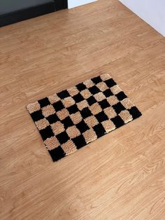 Retro Checkerboard Doormat Checkerboard Decor, Plaid Floor, Vintage Charms, Floor Mat, Floor Mats, Door Mat, Plaid, Quick Saves