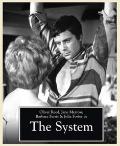 the system dvd cover with an image of a man in striped shirt and woman standing next to him