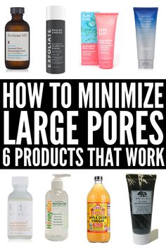 Large Pores On Nose, Get Rid Of Pores, Nose Pores, Drugstore Products, Face Pores, Smaller Pores, Reduce Pores, Natural Acne Remedies, Large Pores