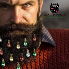 Beardaments Beard Ornaments, 12pc Colorful Christmas Facial Hair Baubles - Beard Ornaments Party Christmas Beard Baubles Beardaments Beard Baubles, Beard Ornaments, Glitter Beards, Gold Holiday, Glitter Iphone, Glitter Girl, Glitter Lips