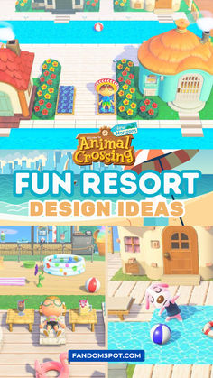 animal crossing fun resort design ideas