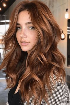 Auburn Copper Hair Balayage, Subtle Red Hair, Trendy Red Hair, Blonde Fashion, Ginger Hair Color, Hair Scarf Styles, Haircut Hairstyle, Trendy Hair Color