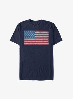 Lightweight 100% combed ring spun cottonWash cold; dry lowImportedListed in men's  unisex sizes Casual Crew Neck T-shirt With Flag Print, Cotton Crew Neck T-shirt With Flag Print, Streetwear Graphic Tee With Flag Print, American Style Pre-shrunk Cotton T-shirt, Blue Short Sleeve T-shirt With American Flag Print, Casual Flag Print T-shirt For Streetwear, Casual Streetwear T-shirt With Flag Print, American Style T-shirt For 4th Of July Streetwear, 4th Of July Short Sleeve T-shirt With Screen Print