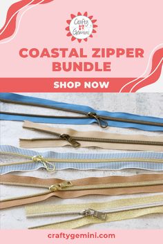 the coastal zipper bundle is on sale now