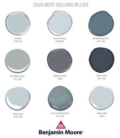 the different shades of gray paint