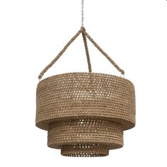 Palecek - 299779 - Three Light Pendant - Misc - Nickel Greige Design, Family Office, Mcgee & Co, Tom Dixon, Coastal Design, Cool Ideas, Lantern Pendant, Hand Wrap, Statement Pendant