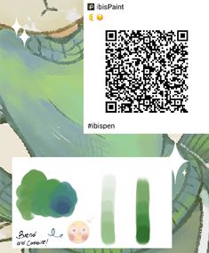 an image of a green tree and some texting on the same page as it appears to be qr code