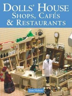 dolls'house shops, cafes and restaurants by jean nisker paperback book