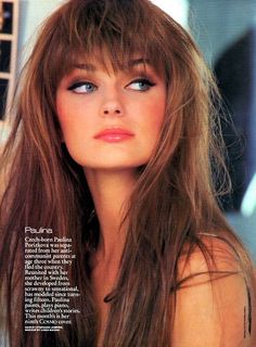 80s Makeup, Paulina Porizkova, Beauty Hairstyles, Awesome Hair, Linda Evangelista, Boy George, Claudia Schiffer