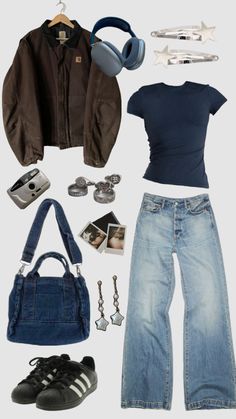 Neue Outfits, Baggy Pants, Cute Everyday Outfits, 가을 패션