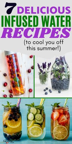 7 delicious infused water recipes to cool you off this summer