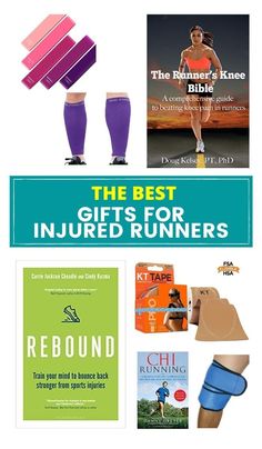 the best gifts for injured runners are in this post - runner's gift guide