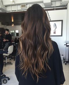 Chocolate brown with balayage highlights Balayage Straight Hair, Hair 2024, Brown Hair Balayage, Hair 2018, Brown Balayage, Hair Color Balayage, Balayage Highlights, Brunette Hair, Brunette Hair Color