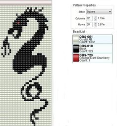 the cross stitch pattern is shown in black and white