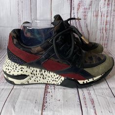 Steve Madden Sneakers Size: 8.5 Color: Red, Green, White. Condition: Great Condition, Looks To Be Worn Only A Select Few Times. Same Or Next Day Shipping Offers Always Welcome No Trades Red Lace-up Sneakers For Fall, Red Sneakers With Round Toe For Walking, Red High-top Sneakers For Walking, Red Lace-up Walking Sneakers, Multicolor Round Toe Sneakers For Fall, Fall Platform Low-top Sneakers, Casual Platform Sneakers With Red Sole, Sporty Multicolor Fall Sneakers, Platform Lace-up Sneakers For Fall