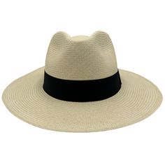 Original Panama Hat, safari-style. here we have a traditional straw hat with a beautiful crown with an open slit and a medium brim, a black band, and of course, it's very delicate hand weaving. precise for a very special occasion with all styles. TOQUILLA STRAW HAT, HANDWOVEN IN ECUADOR. WEAVE: FINO MONTECRISTI HAT 100% TOQUILLA STRAW GRADE: 13-14 BRIM: 2.5 CROWN: 4 UNISEX Hat Fedora, Safari Style, Straw Hat, Lancaster, Ecuador, Panama Hat, Floppy Hat, Panama, Fedora