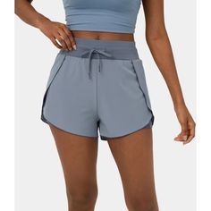 Halara High Waist Drawstring 2-In-1 Pocket Color Block Casual Shorts 3'' Blue Xs High Waisted Drawstring 2-In-1 Side Pocket Color Block Casual Shorts 3'' Rain Washed New With Tags! For: Travel, Roller-Skating And Casual Activities. Features: High Waist Design That Offers Support & Comfort, Without Sacrificing On Style. Adjustable Drawstring For A Personalized Fit. Built-In Shorts For Comfort & Coverage, To Keep You Confident For Movement. Featuring Two Side Pockets For Storing Your Essentials Su Blue Workout Athletic Shorts With Drawstring, Blue Athletic Shorts With Drawstring For Workout, Blue Activewear Shorts With Drawstring, Sporty Light Blue Bottoms For Training, Breathable Blue Short Leg Bottoms, Breathable Blue Bottoms With Short Legs, Breathable Blue Short-leg Bottoms, Blue Workout Activewear With Drawstring, Blue Activewear With Drawstring For Workout