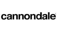 the words cannondale are black and white