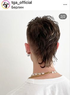 Masc Hairstyles, Short Hair Shaved Sides, Mohawk For Men, Mohawk Mullet, Mens Haircuts Short Hair, Mens Hairstyles With Beard, Mullet Haircut, Mens Hairstyles Thick Hair, Corte De Cabelo Masculino