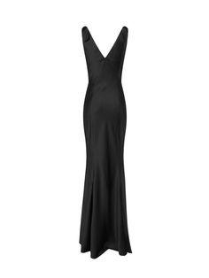 Composition: 100% Polyester | Pinko Women's Cowl-neck Sleeveless Satin Gown in Black | SS24 Prom Inspo, Italian Outfits, Satin Gown, Underworld, Casual Everyday, Everyday Wardrobe, Luxury Retail, Pretty Dresses, Cowl Neck