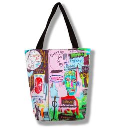 Jean-Michel Basquiat's In Italian tote bag.   #basquiat #basquiatart #basquiatstyle #menswear #basquiatcollection #basquiatforever #basquiatpainting #streetwear #streetwearfashion #urban #crown #streetweargirl #streetwearbrand #streetwearstyle #streetwearshop #Streetwearstore #streetwearaesthetic #howto #outfit #aesthetic #tee #howto #streetweargirl #women #streetstyle #neoexpressionism #streetaesthetic #womenswear #unisex #outfit #ideas #nycbrand #nyc #style #fashion #inspiration #initalian Tooth Crown, Iconic Artwork