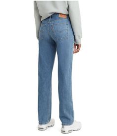 Levi's® Low Pro Mid Rise Straight Jeans | Dillard's Trendy Mid-rise Levi's Jeans, Levi's Mid-rise Medium Wash Jeans, Low Rise Straight Leg Jeans Levis, Cheap Mid-rise Levi's Bottoms, Levi's Light Wash Mid-rise Bottoms, Heritage Brands, Mid Rise Jeans, Clean Girl, Dillard's