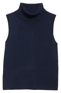 A sleeveless design makes this luxe cashmere turtleneck sweater work as a first layer or a solo player. 22" length (size Medium) Turtleneck Sleeveless 100% cashmere Dry clean Imported Sleeveless Cashmere Top For Layering, Classic Sleeveless Wool Top, Fitted Cashmere Sleeveless Vest, Sleeveless Cashmere Tops For Work, Fitted Sleeveless Cashmere Vest, Fall Sleeveless Cashmere Sweater Vest, Sleeveless Cashmere Sweater Vest For Layering, Chic Sleeveless Wool Top, Sleeveless Cashmere Vest For Work