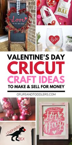 valentine's day cricut crafts to make and sell for money