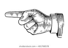 hand pointing finger at something black and white drawing, line drawing, ink drawings, art drawings, cartoon pictures, old school cartoons, vintage, person, clip art, illustration design, graphic design projects