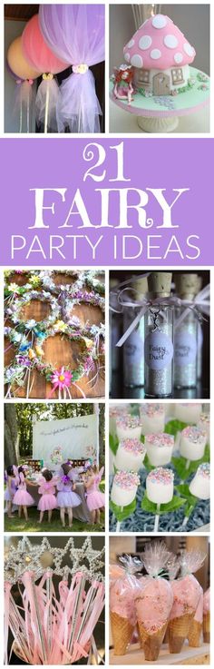 Woodland Unicorn Party, Fairy Party Treats, Fairy Birthday Backdrop, Fairy Crafts For Adults, Fairy Centerpieces, Fairy Party Ideas, Fairy Ideas