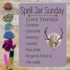 Love Thyself, Witch Bottles, Luck Spells, Spell Jar