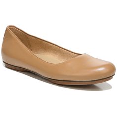 PRICES MAY VARY. Essential flat for women with simple style and responsive cushioning for all-day comfort Leather, metallic leather or suede upper with a round toe on a classic women's ballerina flat shoe 1/2 inch flat heel with non-slip outsole and slip-on fit for easy on/off and comfortable walkability Contour+ technology for a premium fit and all-day comfort experience Consciously packaged: 100% of our shoe boxes are made of 80% recycled paper + soy-based ink Slip on classic ballet flat for w Stylish Comfortable Shoes, Comfortable Stylish Shoes, Suede Ballet Flats, Ballerina Shoes Flats, Dress Flats, Naturalizer Shoes, Ladies Dress, Flats Shoes, Tan Suede