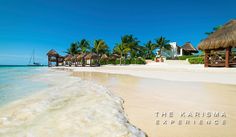 the beach is clean and ready to be used as a place for people to relax