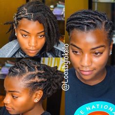 Thick Loc GOALS!!!!! 😍😍  Got her together for school #slay 💁🏽  Side part ✖️ swoop ✖️ petals  🌻 Products: @lonaturals 🌻  • She's S N A T C H E D •  - - - - - - - - - - - - - - - - - - - - - -  📍 Charlotte (sep 30 & oct 1)  Email me to reserve your spot! 👇🏾  (Kingoflocsdmv@icloud.com) 👈🏾  - - - - - - - - - - - - - - - - - - - - -  #Locsbylo #lonaturals #loclivin #locnation #locnationthemovement #nhdaily #lovemynaturalhair #naturalhairrocks  #naturalhairstyles #naturalhaircommunity #natu Coco Hairstyles, Side Part Swoop, Loc Goals, Loc Nation, Thick Locs, Locs Styles