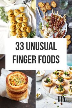 33 unusual finger foods that are delicious and easy to make