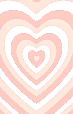 an abstract heart pattern with pink and white colors