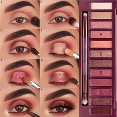 Smashbox Cosmetics, Prom Eye Makeup, Natural Eyeshadow, Makeup Tutorial Eyeshadow, Make Up Videos, Beautiful Eye Makeup