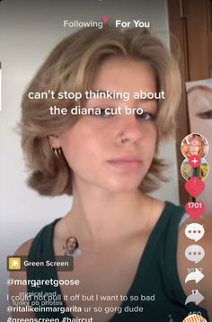 Short Shaggy Bob With Curtain Bangs, Short Curtain Bangs Style Tutorial, Styling A Bad Short Haircut, Dixie Cut Hair, Diana Haircut Short Hairstyles, Diana Cut Hairstyle, Curtain Bangs Starting At Chin, 90s Bixie Haircut Aesthetic, Soft Mullet Hairstyle Women