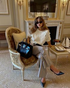 Rich Mom Outfits Aesthetic, Mode Style Anglais, Rich Mom Aesthetic, Preppy Mode, Europe Outfits, Stil Elegant