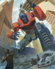 Optimus Prime & Jazz #optimusprime #jazz #transformers #g1 Original Transformers, Transformers Design, Transformers Autobots, Transformers Optimus, Transformers Optimus Prime, Transformers G1, Transformers Artwork, 80s Cartoons