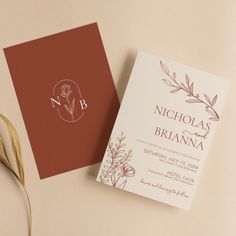 the wedding stationery is laid out on top of each other, and it's ready to be printed