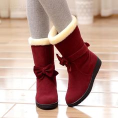 Feminine Winter, Boots Fur, Winter Shoes For Women, Fancy Shoes, Girly Shoes, Ankle Boots Flat, Cute Boots, Women Boots, Winter Boots Women