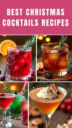 the best christmas cocktails to drink this holiday season