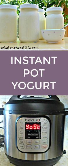 instant pot yogurt recipe in an instant pot