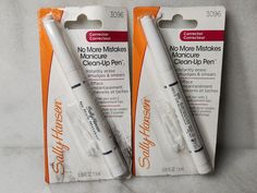 2- Sally Hansen No More Mistakes Pen #3096, Free Shipping. Sally Hansen, Free Shipping, Fashion Nails, Pen